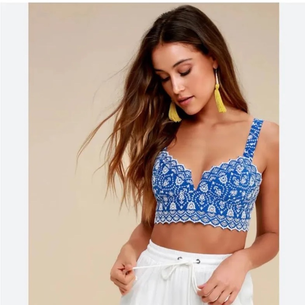 Free People Ezra Bralette Top